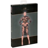 Noir - prozirna cvjetna haljina dugih rukava (crna) - M | shoptok.hr