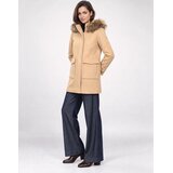 Only Plašči ONLBLAKE FUR HOOD PARKA COAT Bež | Shoptok.si