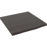  Polica tamnosiva 40 x 40 x 2 cm od obrađene hrastovine Cijene