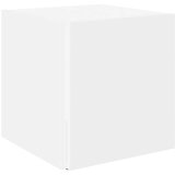  Bočni stolić bijeli 33 x 33 x 34,5 cm od konstruiranog drva | shoptok.hr