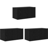  Komplet TV omaric 8 pcs Črni hrast 60 x 30 x 30 cm | Shoptok.si