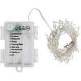  Aigostar-LED Spoljna božićna girlanda 100xLED/8 funkcija 3xAA 3,3m IP44 hladna bela | Eponuda.com
