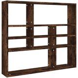  Zidna polica boja hrasta 90 x 16 x 78 cm konstruirano drvo | Eponuda.com