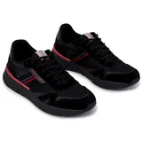 Kesi Men's Sport Shoes Sneakers Cross Jeans JJ1R4016C Black