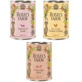 Rosie's Farm Adult 6 x 400 g - miješano pakiranje I (piletina, govedina, janjetina) | shoptok.hr