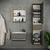 MID.YOU KOPALNICA antracit, medeni hrast | Shoptok.si