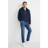 CA muške farmerke, Teksas, Rastegljive, Slim Fit, Plave Cene