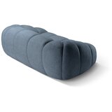 Micadoni Home Modra žametna sedežna garnitura 214 cm Diana – | Shoptok.si