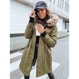 DStreet Kurtka zimowa damska parka NADER zielona Cene