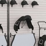  zidni stalak za sedlo crni željezni | shoptok.hr