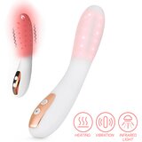 SuperLove Lumina Infrared Heating Vibrator White Cene