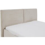 Meise Möbel Bež tapecirani bračni krevet s prostorom za odlaganje s podnicom 180x200 cm Lando – | shoptok.hr