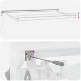  Okvir tende Žuta i bijela 350 x 200 cm Poliester s PU premazom | Eponuda.com