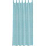 Voile zavjese s petljama 2 kom. tirkizne 140x245 cm | Shoptok.si