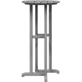  Set bar stolova za vrt 3 pcs Svijetlo siva HDPE | shoptok.hr