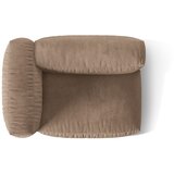 Micadoni svetlo rjav modul za sedežno garnituro iz tkanine bouclé (levi kot) martina – home | Shoptok.si
