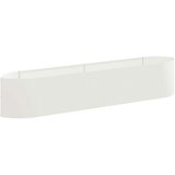  Povišeni vrtni krevet Bijela 220 x 40 x 40 cm Čelik | Eponuda.com