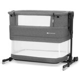 Kinderkraft prenosna posteljica neste™ grow grey melange | Shoptok.si