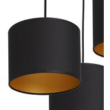  Luster na sajli ARDEN 3xE27/60W/230V crno-zlatni | Eponuda.com
