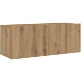  7 kosi stenske TV omarice Artisan Oak Engineered Wood, (21703642) | Shoptok.si
