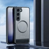 Dux ducis Aimo Mag - zaštitna maska kompatibilna sa MagSafe za Samsung Galaxy S23 crna | shoptok.hr