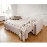 ELTAP Bež/krem sklopiva/s prostorom za odlaganje sofa od bouclé tkanine 244 cm Arcadova – | shoptok.hr