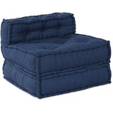  Modularni poufi, 4 kosa, Indigo tkanina, (22046016) | Shoptok.si