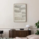  Slika - Chiaroscuro (1 Part) Vertical 60x90 U prirodnom drvenom okviru | shoptok.hr