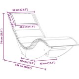  Suncobran Set od 2 Taupe Čvrsto drvo akacije Standardno | shoptok.hr