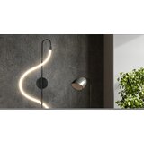 Toolight APP857-W Duga crna LED zidna svjetiljka | shoptok.hr