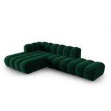 Micadoni Home Tamno zelena kutna garnitura (s lijevim kutom) Lupine – | shoptok.hr