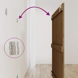  Uzglavlje za krevet boja meda 95,5x3x90 cm masivna borovina | shoptok.hr