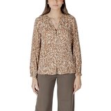 Street One Topi & Bluze Buttoned tunic blouse w collar 345323 Bež | Shoptok.si