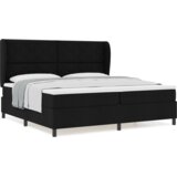 Box Spring krevet s madracem Crna 200x200 cm Tkanina | shoptok.hr