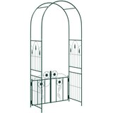  Vrtni lok s ključavnico Zelena 102 x 50 x 218 cm, (5000160769) | Shoptok.si