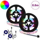  LED traka 2 pcs Crna i prozirna 400 mm Bakar i plastika | shoptok.hr