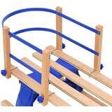  Sklopive sanjke s naslonom 110 cm od šperploče | shoptok.hr