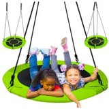  Vrtna ljuljačka gnijezdo 120cm zelena | shoptok.hr