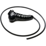 Master Series Guzzler Realistic Penis Sheath with Tube Black Cene