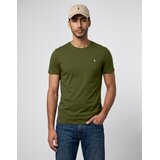 Polo Ralph Lauren Majice s kratkimi rokavi T-SHIRT AJUSTE EN COTON Kaki | Shoptok.si