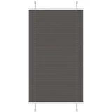 Plisirana roleta crna 70x150 cm širina tkanine 69,4 cm