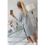 Kesi Haljina sa kapuljačom i siva siva štampa | ePonuda.com