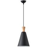  Visilica na sajli SIMPLO 1xE27/15W/230V crna, prečnik 20 cm | Eponuda.com