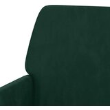  Klupa tamnozelena 108 x 79 x 79 cm baršunasta | Eponuda.com