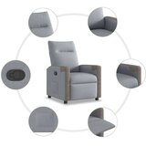 vidaXL Naslonjač od tkanine svjetlosivi | shoptok.hr