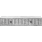 Stolna montirana na zid Betonska siva 87,5 x 34,5 x 17 cm | shoptok.hr