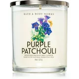 Bath & Body Works Purple Patchouli dišeča sveča 227 g