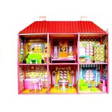  Kuća za lutke - velika vila s namještajem + lutka | shoptok.hr