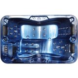 Sanotechnik hidromasažni bazen oasis mini modena (plave boje, d x š x v: 205 x 130 x 70 cm, 590 l, prikladno za: 2 osobe) | shoptok.hr
