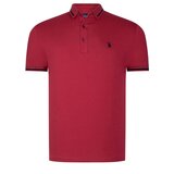 Dewberry TRIPLE SET T8586 MEN'S T-SHIRT-NAVY-WHITE-BURGUNDY | shoptok.hr